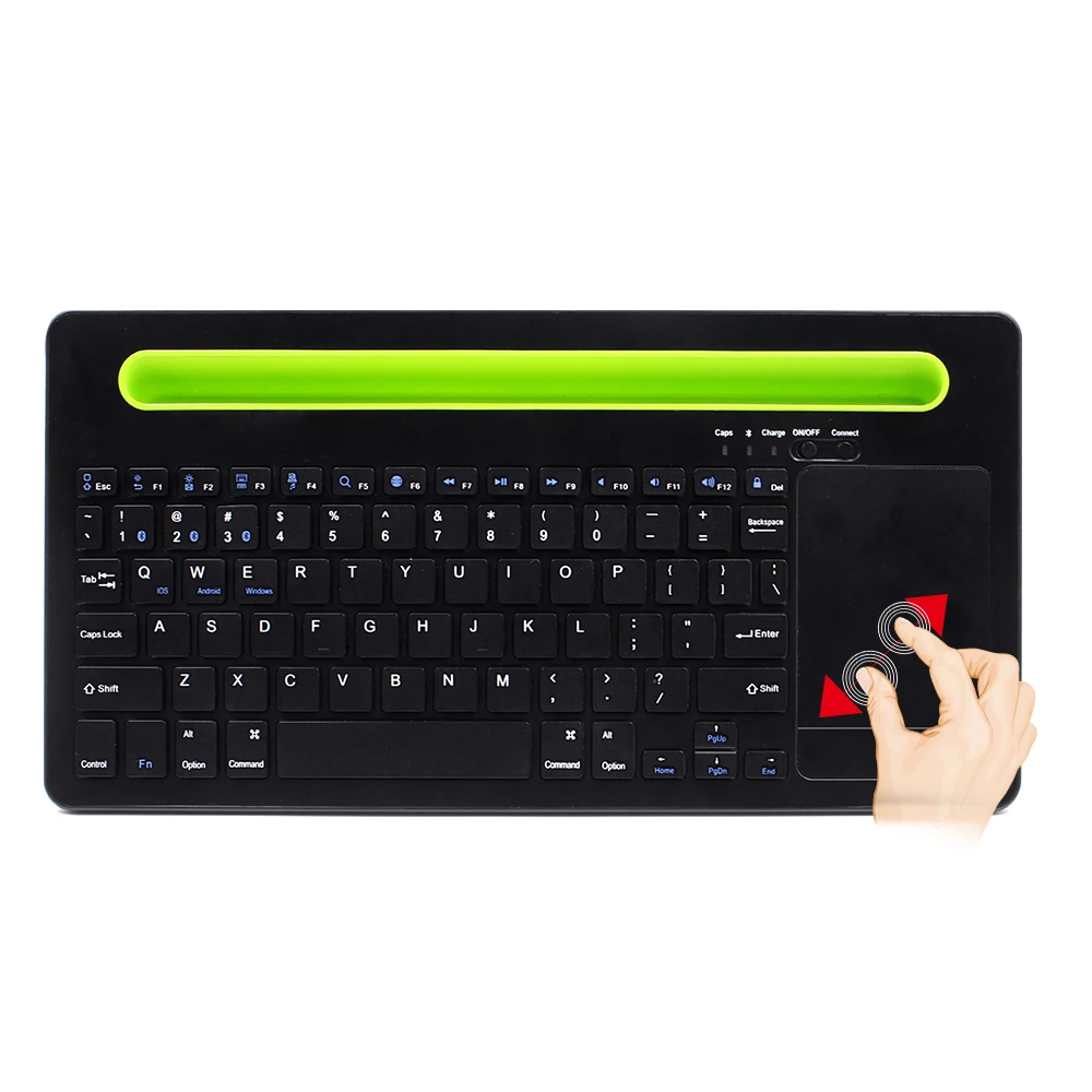 Imagem -02 - Teclado Bluetooth de 10 Polegadas do Teclado de Bluetooth 5.1 com Touchpad para a Tabuleta