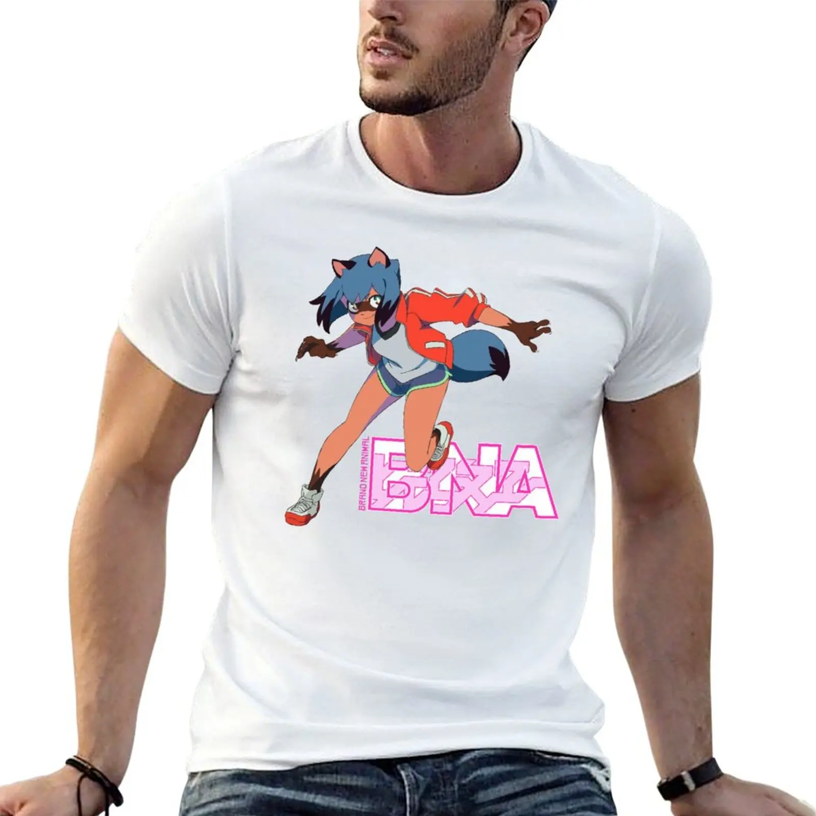 BNA Brand New Animal Michiru T-Shirt heavyweights sweat slim fit t shirts for men