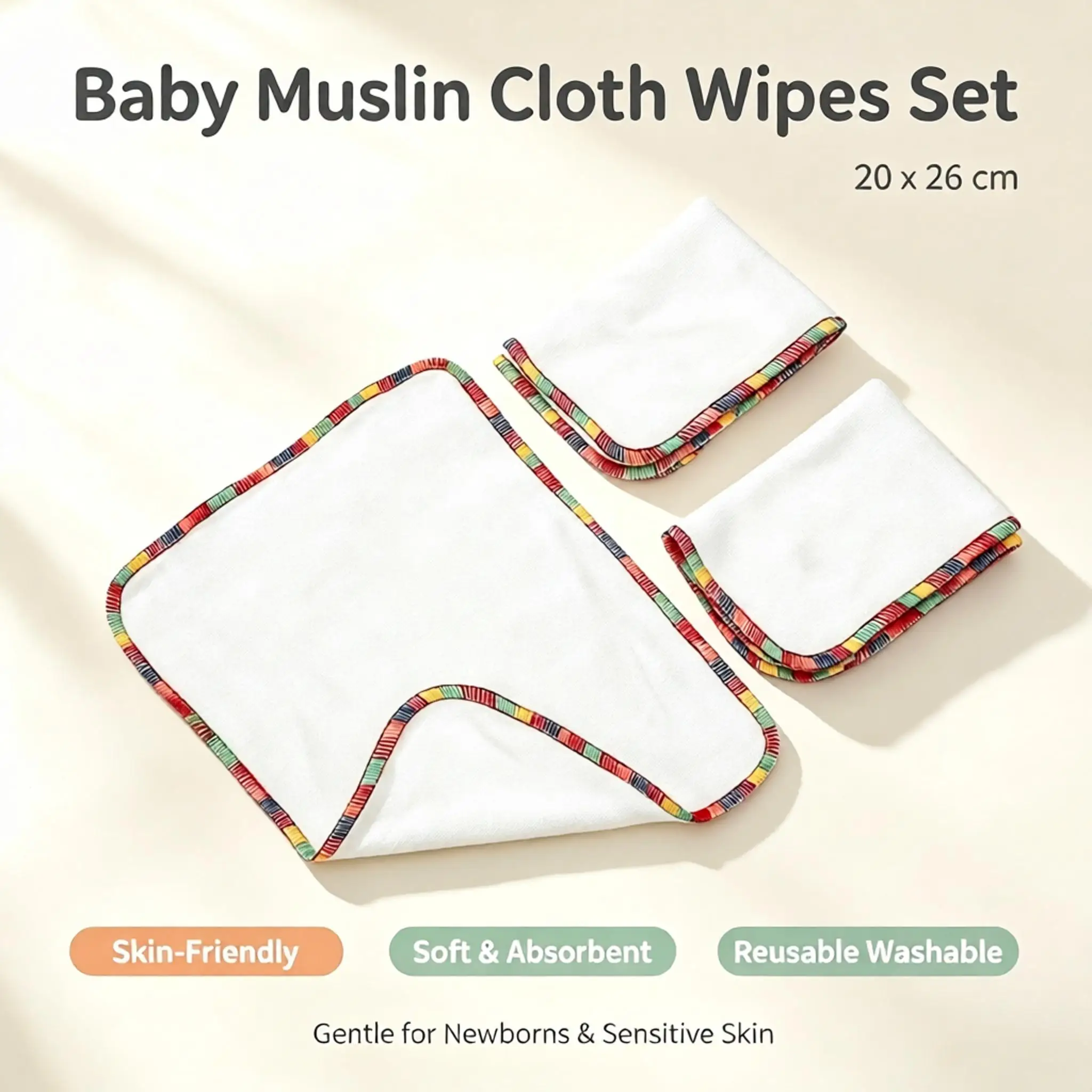 10Pcs Soft Bamboo Fiber Baby Burp Rags 20x26cm Reusable Saliva Towel Newborn Infant Handkerchief Feeding Bath Wash Cloth For Kid