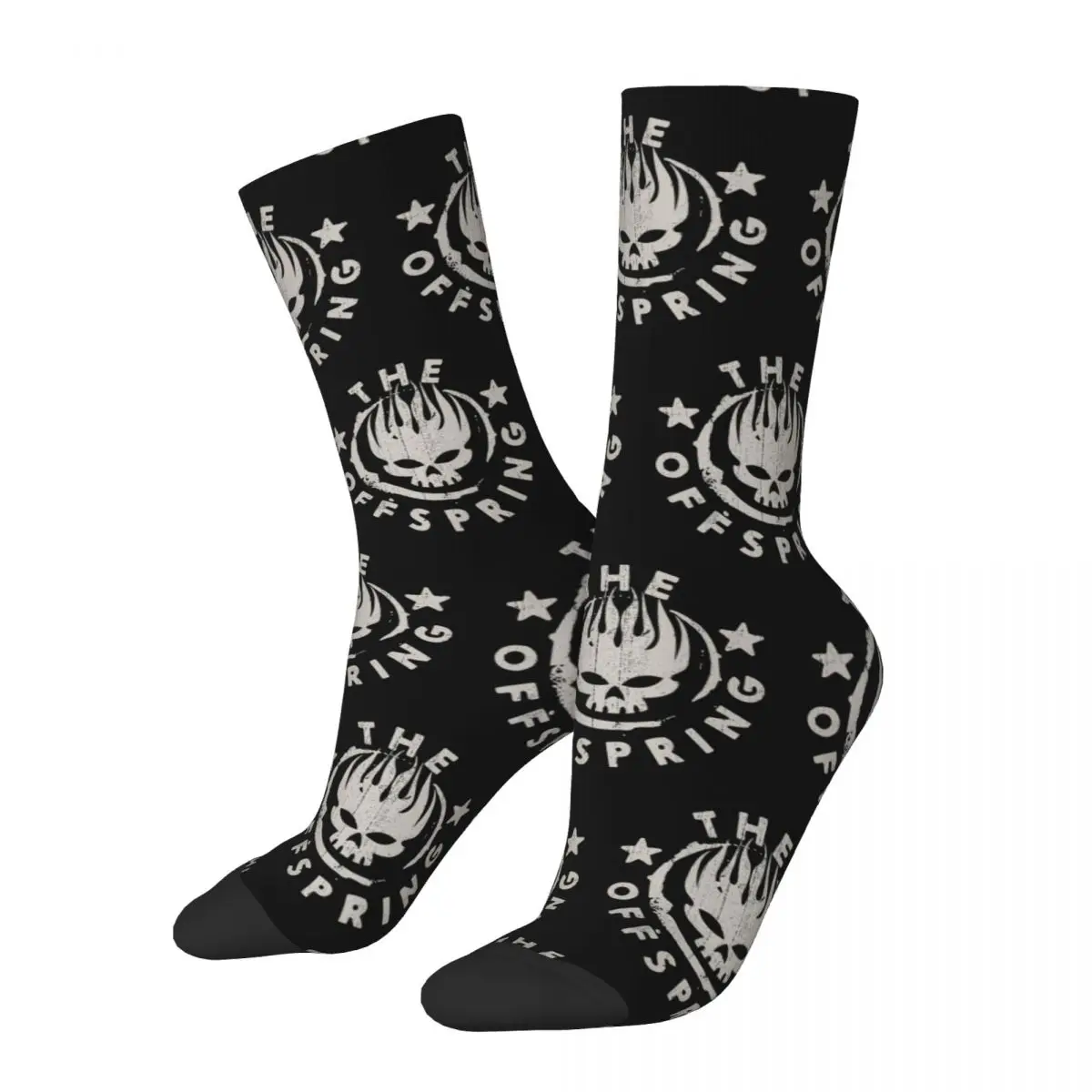 Winter Warm Fashion Men's Women's Punk The Offspring Socks Non-slip Football Socks