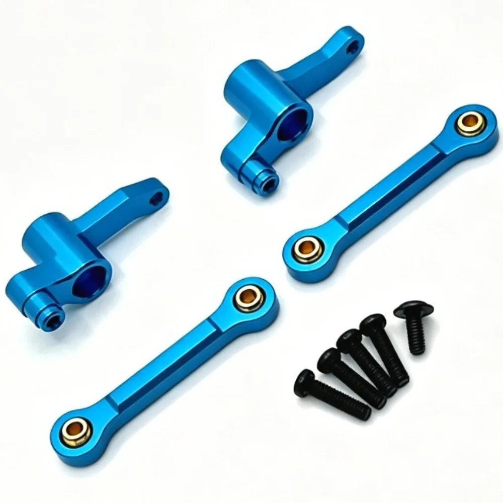 Remote Control Car Steering Assembly Linkages Metal Upgrade Parts Suitable For SCY 1/18 18101 18102