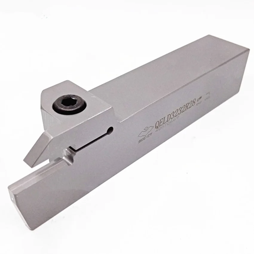 QELD2525R16/QELD2525R25/QELD3232R28/QELD3232L28 ZCC.CT Cutting Grooving tools External Turning Tool For 8.00mm inserts 1pcs/box