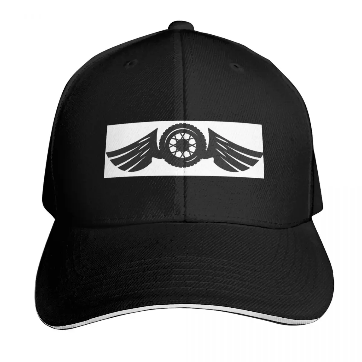 Don't Ride Faster Than Your Angel Can Fly. Baseball Cap Snapback Flat Bill Strapback Dad Hat Six Panel Structured Crown
