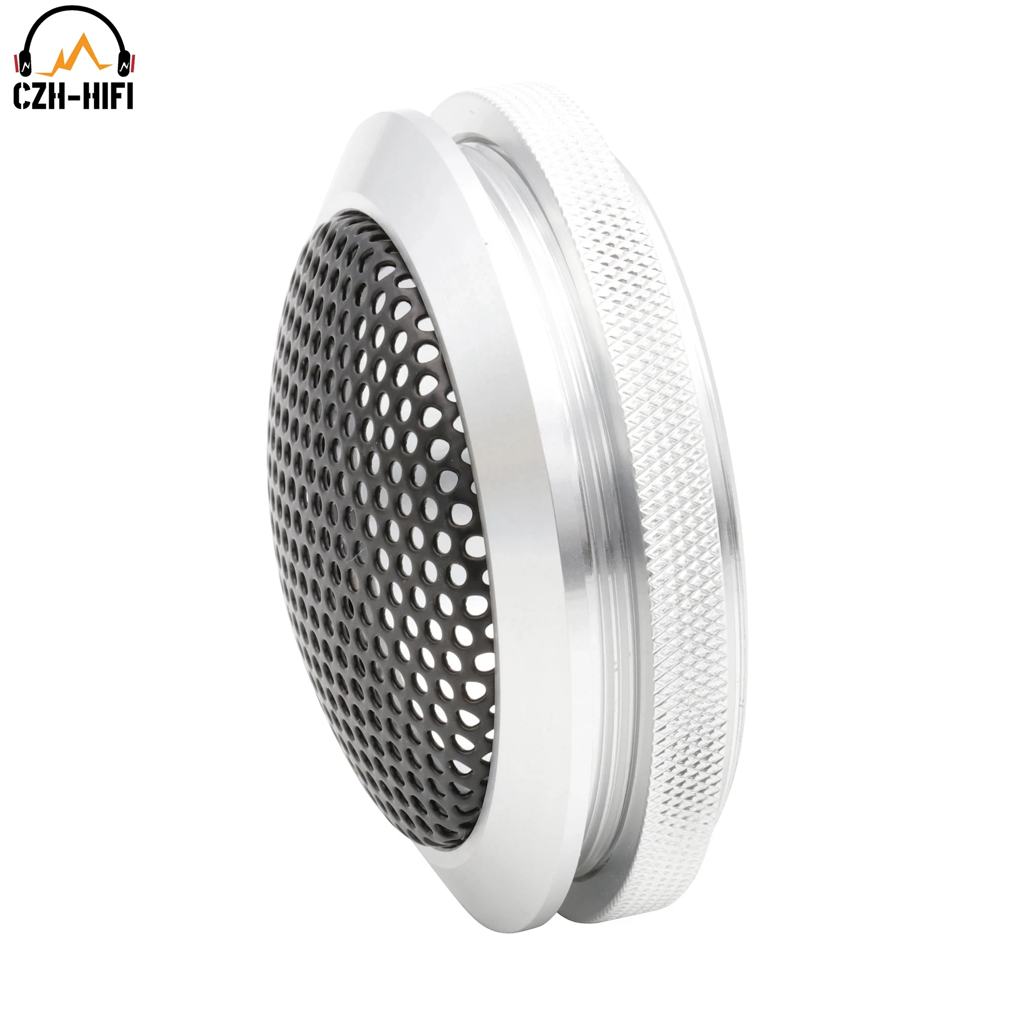 1pc 1,5 "Metall Auto Audio Lautsprecher Subwoofer Waffel Abdeckung Schutz Protector Höhen Kopf Hochtöner Mesh Grill Silber rot Gold Schwarz – Detail 12