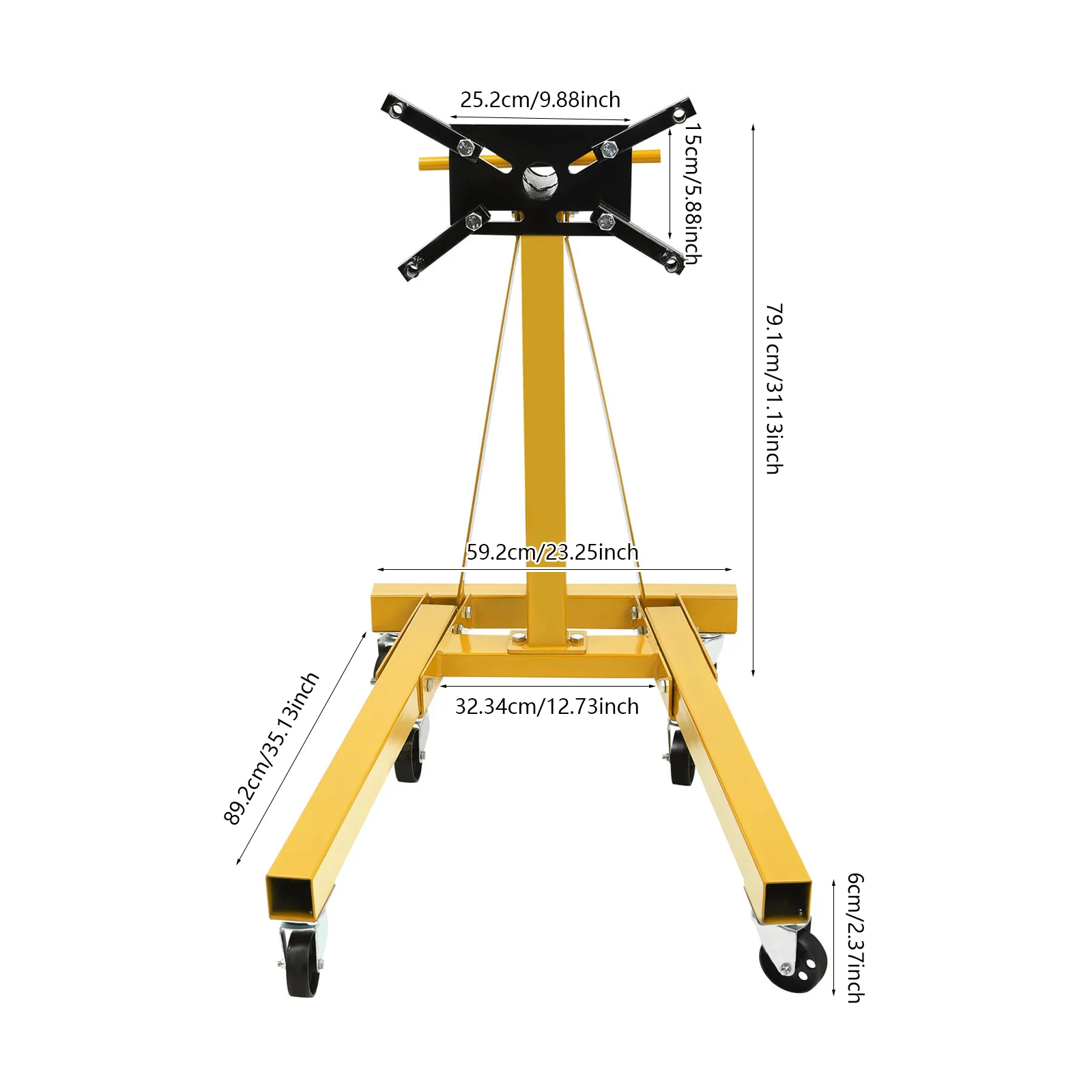 Motorstandaard 2000 LB, zware - Engine Stand Heavy Duty recensie en prijs