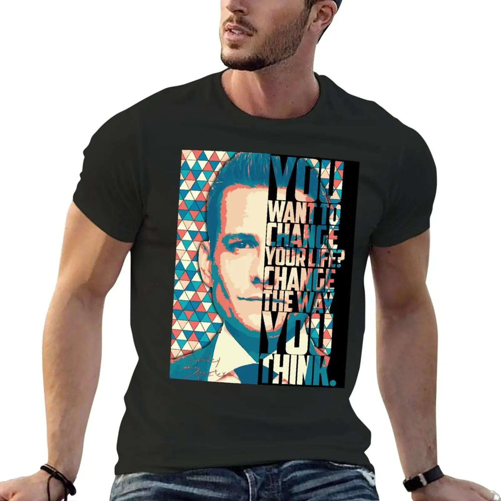 Harvey Specter Suits Tv show quote. T-Shirt rapper graphic tees sweat oversizeds t shirts for men graphic