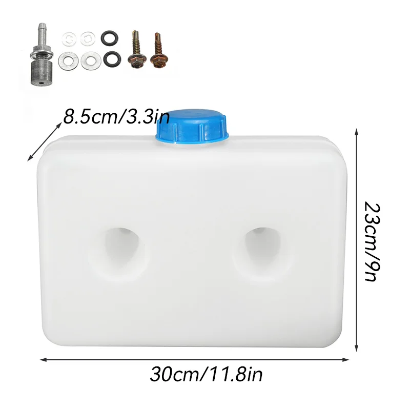 Serbatoio carburante 5L Olio combustibile Serbatoio benzina per auto Camion Aria Diesel Riscaldatore di parcheggio 30x20x8.5cm Olio Storge Serbatoi carburante Contenitore di backup