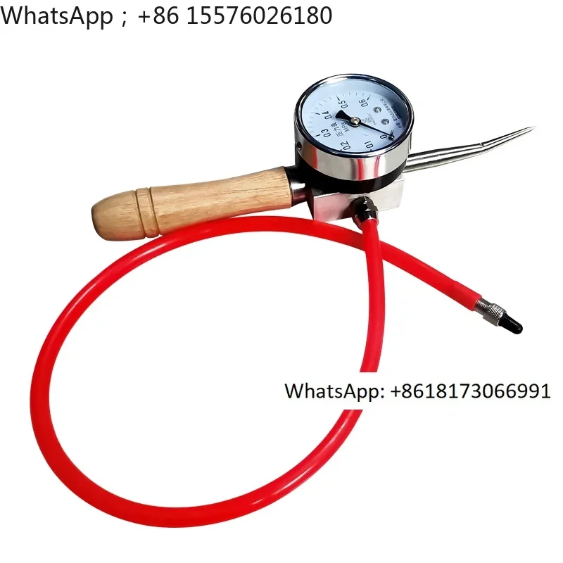 Geomembrane welding machine weld seam pressure detection needle anti-seepage membrane cavity inflation and gas detection