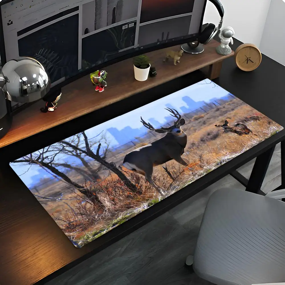 Imagem -06 - Whitetail Cervos Mouse Pad Anime Jogo Mause Almofadas cs Lol Xxl Casa hd Computador Tapetes de Mesa Tapete Gamer Escritório Portátil Macio Desktop 70