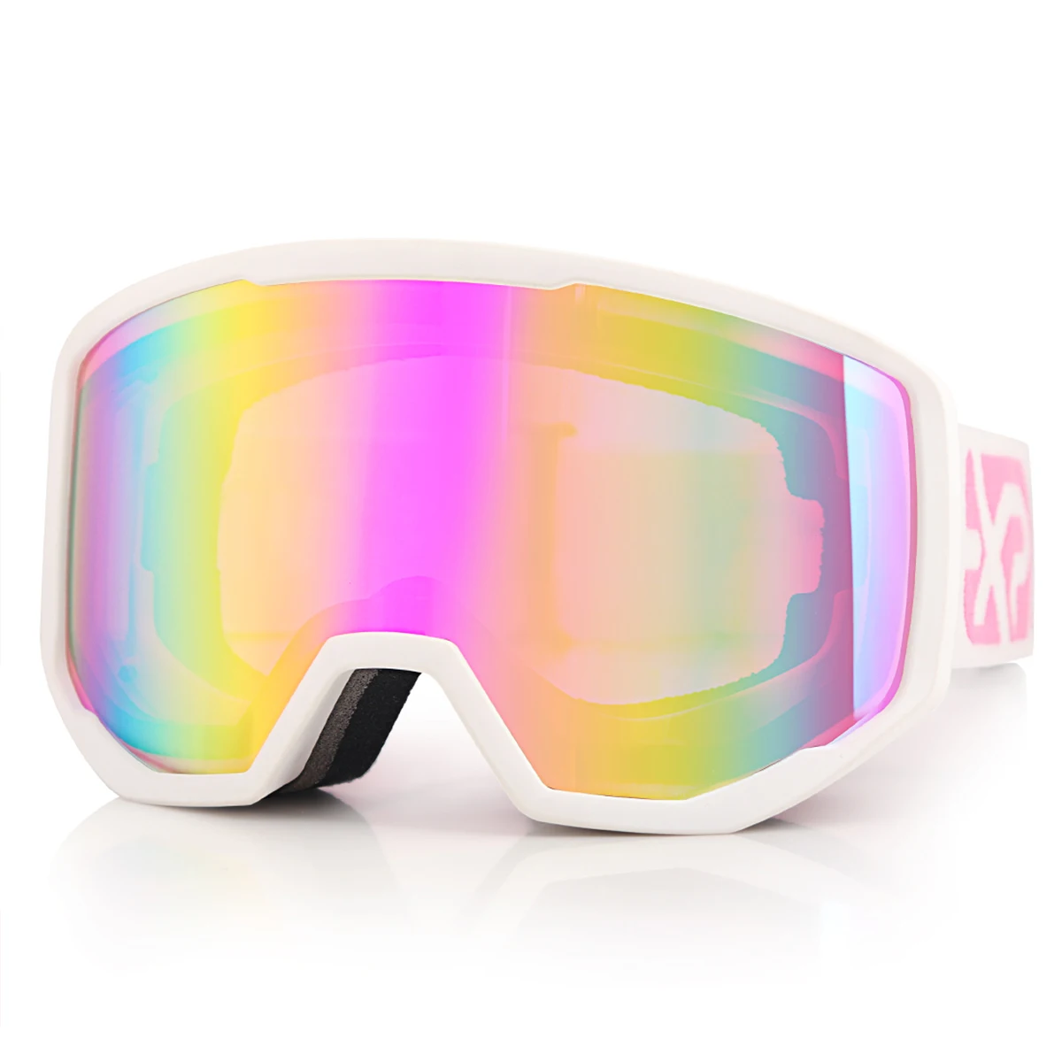 EXP VISION Ski Goggles for Men and Women, OTG Anti Fog, UV Protection Snow Goggles, Snowboard