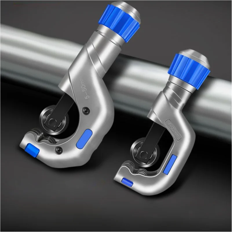 

Ball Bearing Pipe Cutter 4-32mm / 5-50mm Tube Shear Cutter Circular Blade Cutting Tool for Copper/Aluminum/Stainless Steel Tubes