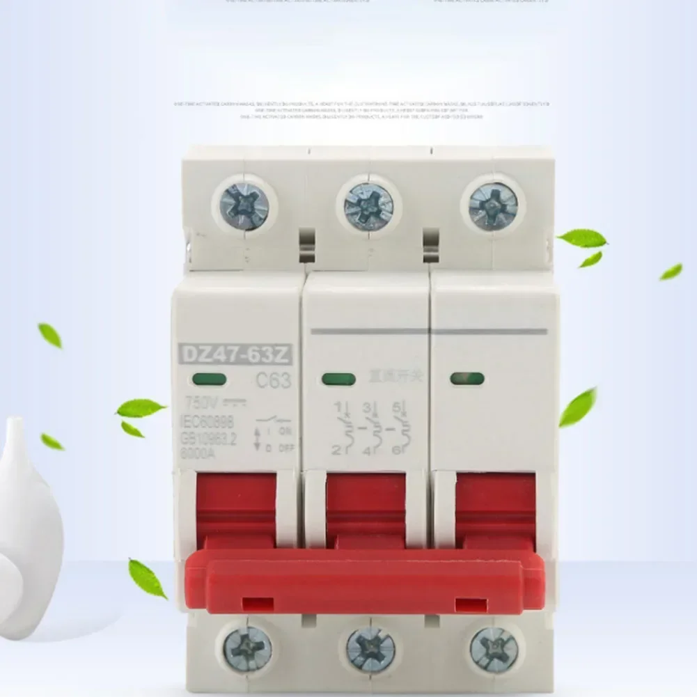 

Miniature Circuit Breaker Reliable Small Photovoltaic DC Circuit Breaker 10A/16A/32A/50A/63A for Photovoltaic Applications