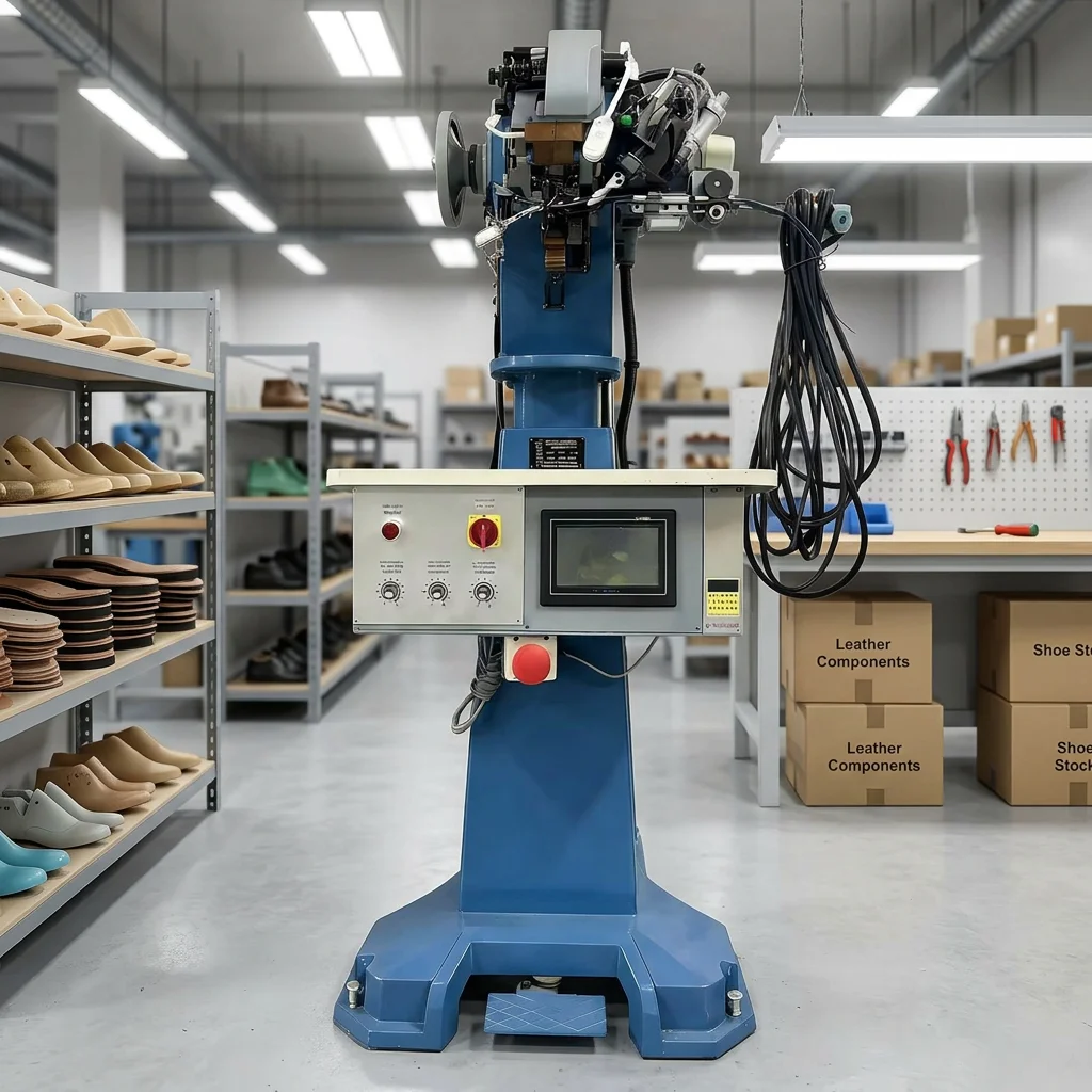 Hot Selling Industrial Double Needle Welt Shoe Making Machine With Motor 750W 380V/220V