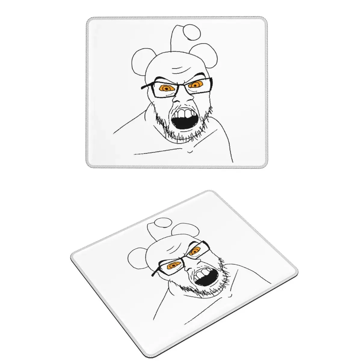 REDDIT WOJAK WOJACK SOYJAK SOYJACK 4CHAN NINTENDO SWITCH Mouse Pad Computer Keyboard Mouse Mat Gamer PC Desk Mat Table Mats