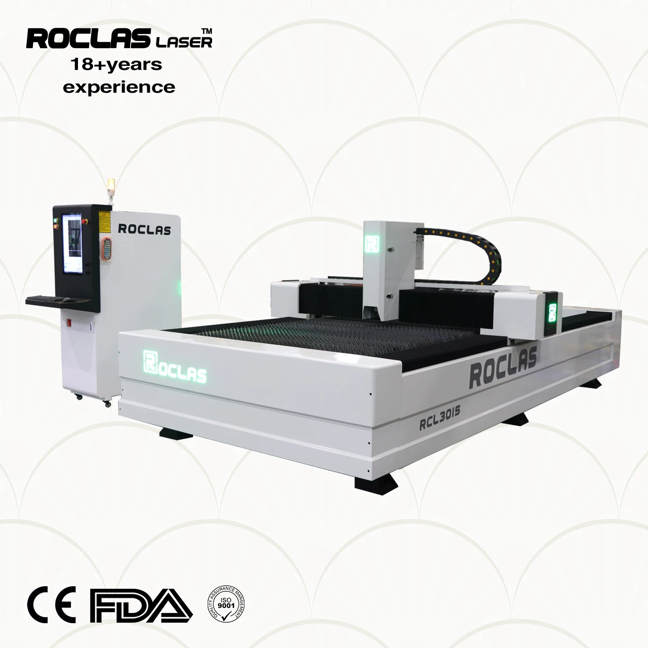

Fiber Laser Cutting Machine for Cutting Sheet Metal, Such As Carbon Steel, Stainless Steel