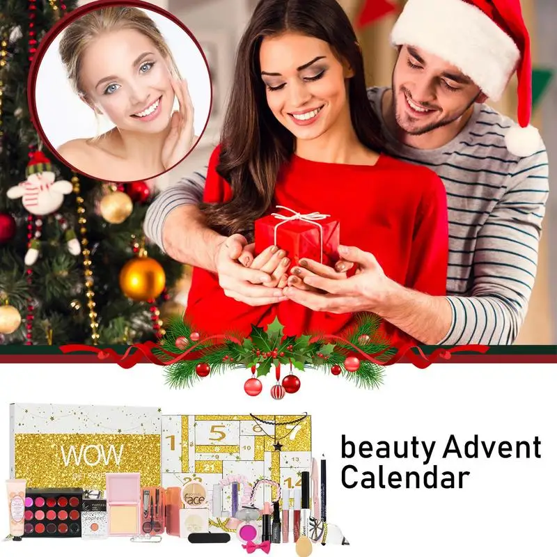 

Christmas Beauty Advent Calendar Holiday Calendar Countdown Calendar Countdown To Christmas 24 Days Make Up Calendar Beauty