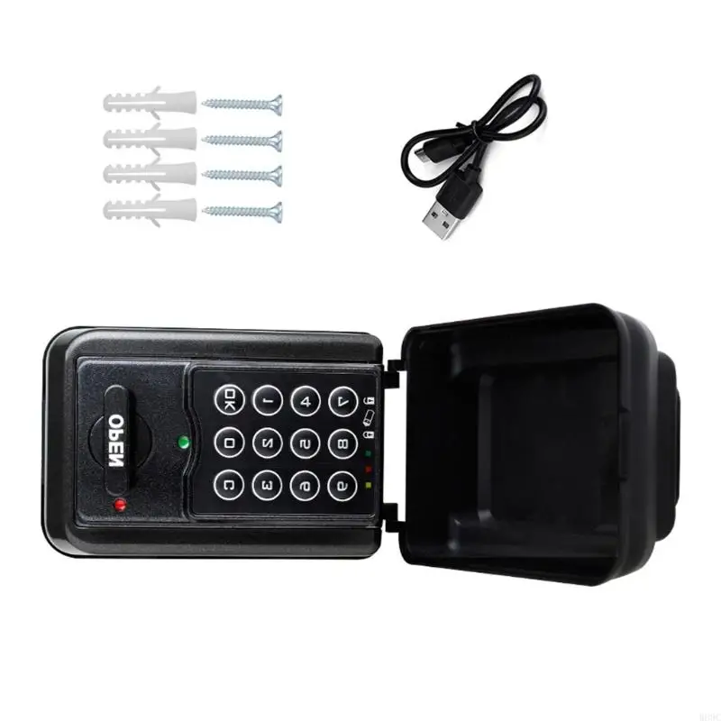 Caja bloqueo llave fuera pared pared W89C Caja bloqueo Caja seguridad Caja seguridad llave