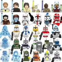 G0058 G0064 Star Wars Clone Troopers 501st Regiment Imperial Stormtrooper Mini Robot Figure Toy Bricks Assembling Doll Present