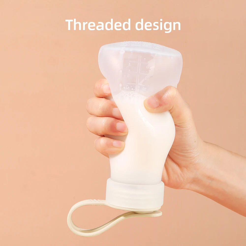 Sunveno Silicone Breast Milk Storage Bottle 240ml Feeding Leak-Proof Milk Freezer Storing Pouches Breast Pump Accessories
