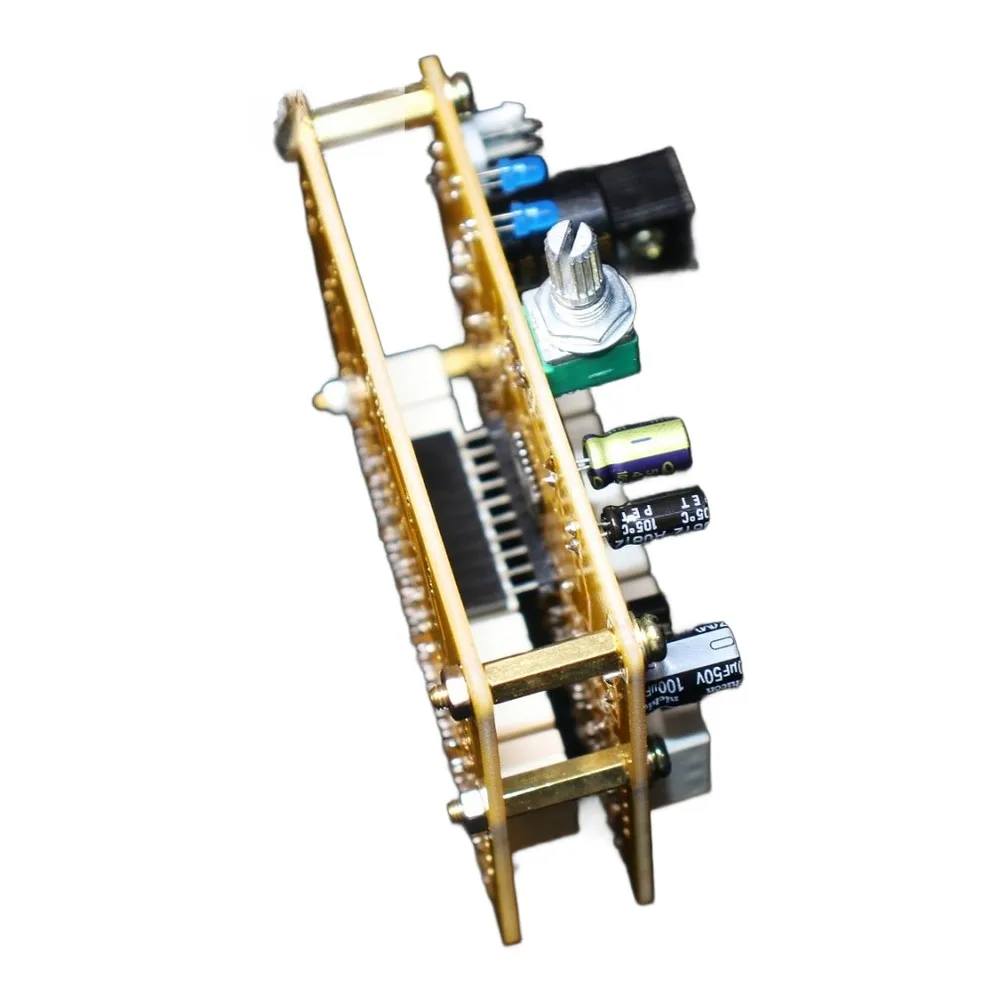 Signal Shift Sound Gain Adjustment Board 256 Adjustment Steps 4 Channels For Audio Signal Booster Audio Circuit Repair Module