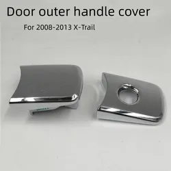 For NISSAN 2008-2013 X-Trail Door Outer Handle Cover Lock Cylinder Cover Keyhole Cover Auto arts