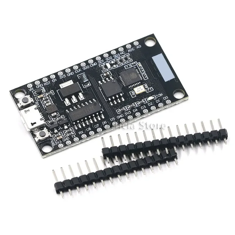 NodeMCU V3 Lua WIFI module integration of ESP8266 + extra memory 32M Flash, USB-serial CH340G for Arduin0