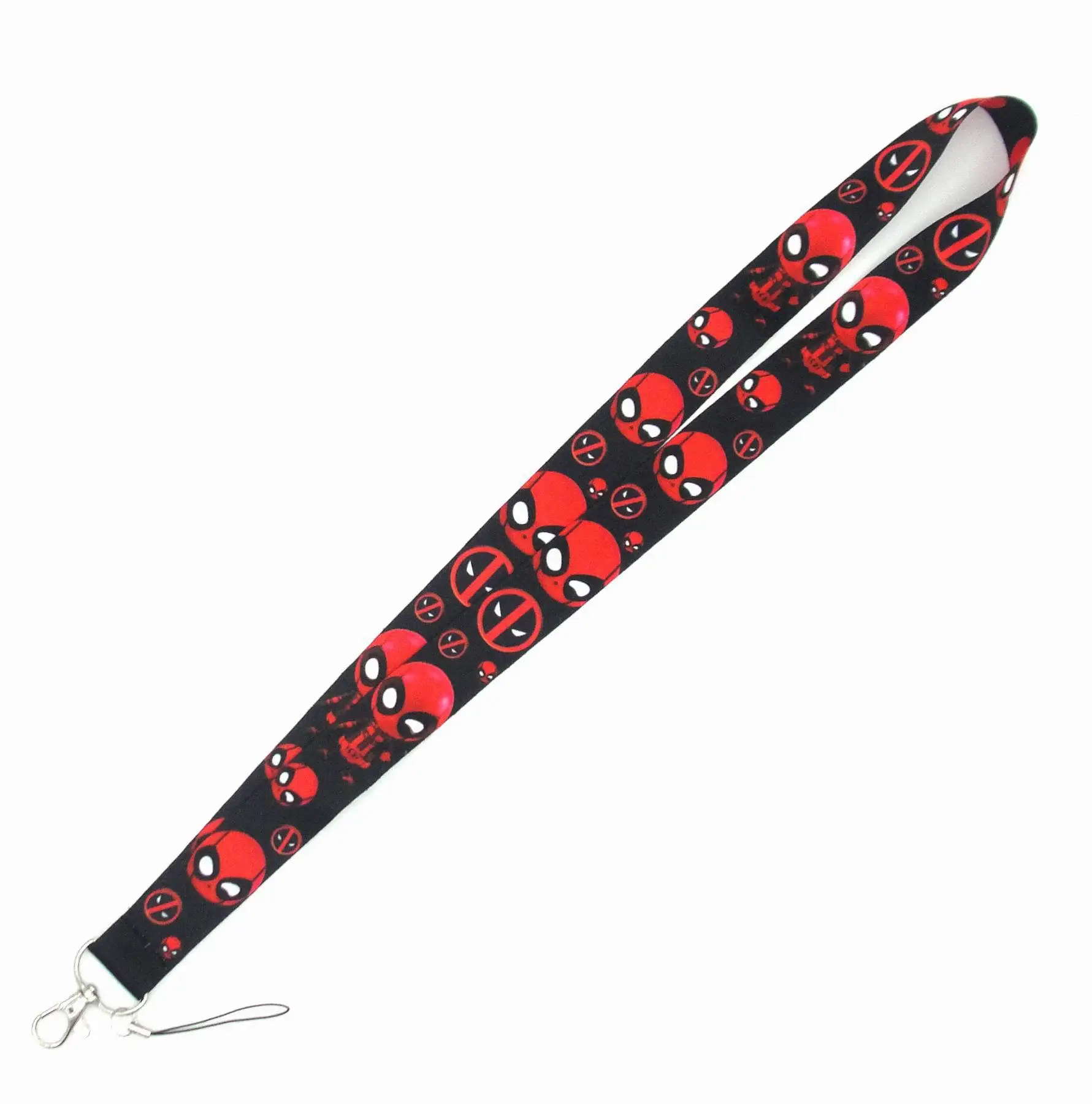 Disney Deadpool 3 Lanyard Rope Anime Cartoon Cute Key Neck Strap Lanyard Lasso Student Chain Anti-loss Decorative Accessories