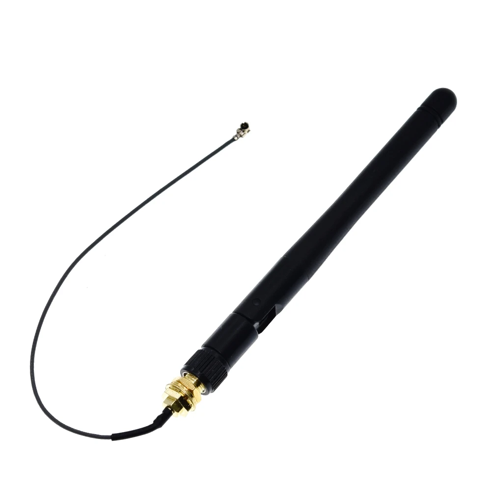 DIYTZT 2.4GHz 3dBi WiFi 2.4G Aerial Antenna,Male Wireless Router + 17cm PCI U.FL IPX to SMA ESP8266 ESP32 Male Pigtail Cable image 5