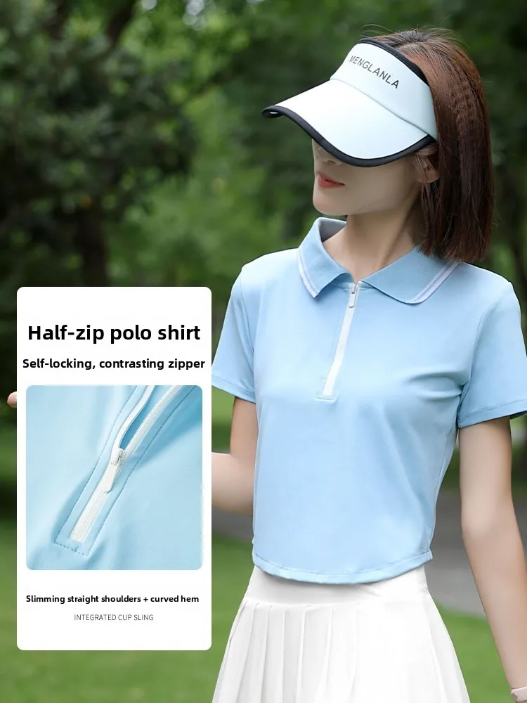 レディースサマー新作速乾ランニングフィットネスウェアバドミントンスポーツウェアファッショナブルヨガテニススカートセット