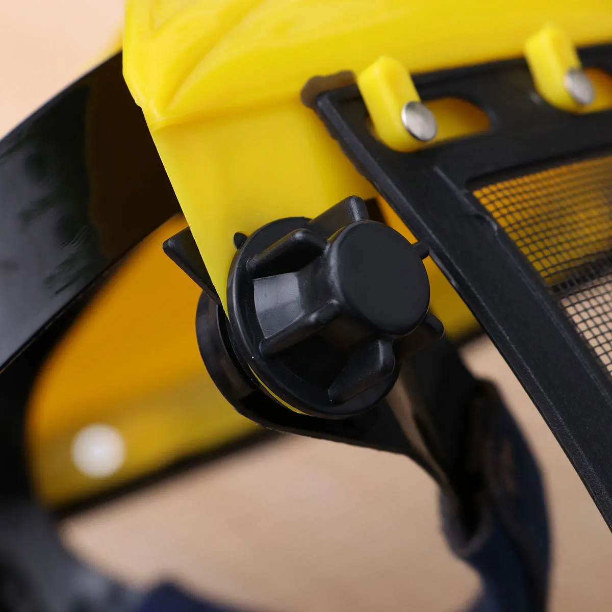 Wire Mesh Safety Professional Protective Adjustable Headband Chainsaw Brush Cutter Gardening