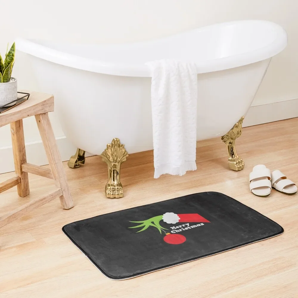 

Merry Christmas Bath Mat Bathroom Utensils Bathroom Supplies Mat