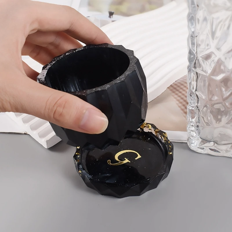 Y1UB Runde Gips Silikon Form Beton Stift Halter Runde Kerzenhalter Formen Dekor