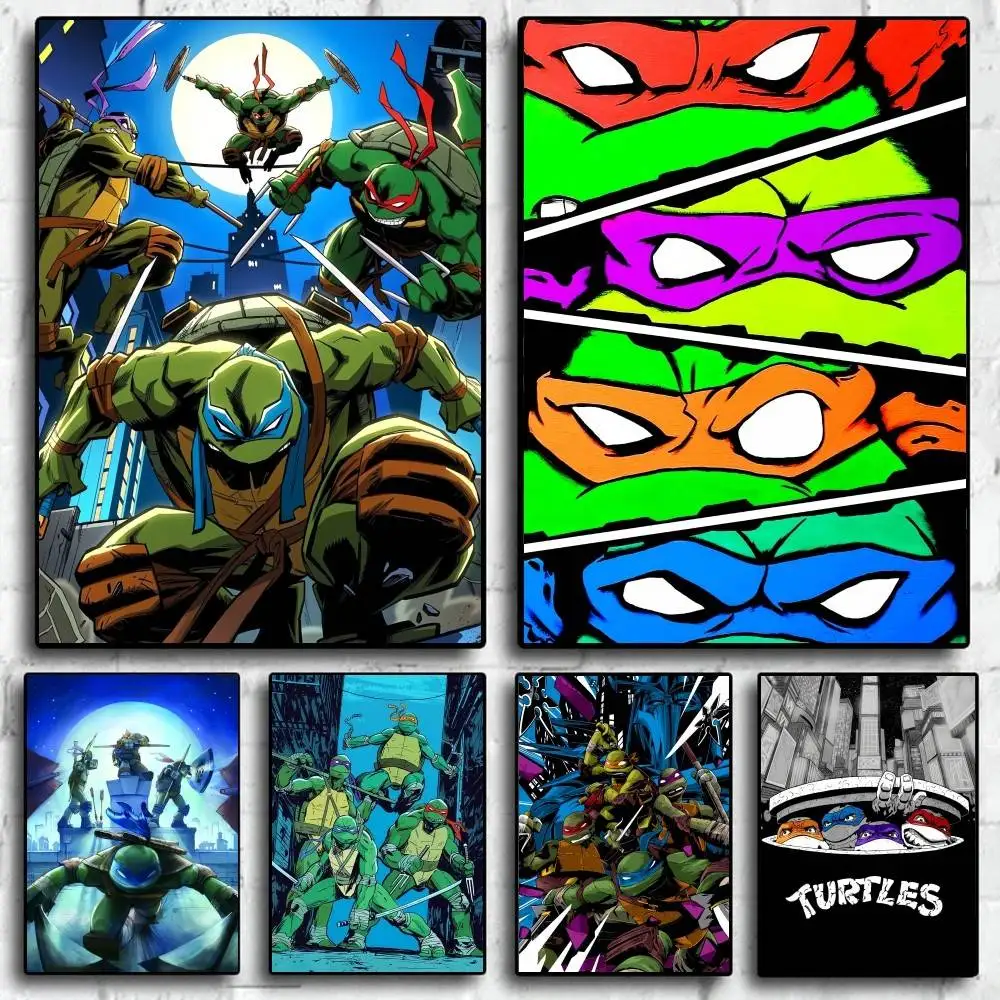 cool T-Teenage M-Mutant Ninja Turtles  Elegant Fashion POSTER sticker For Living Room Bedroom Dorm Decor