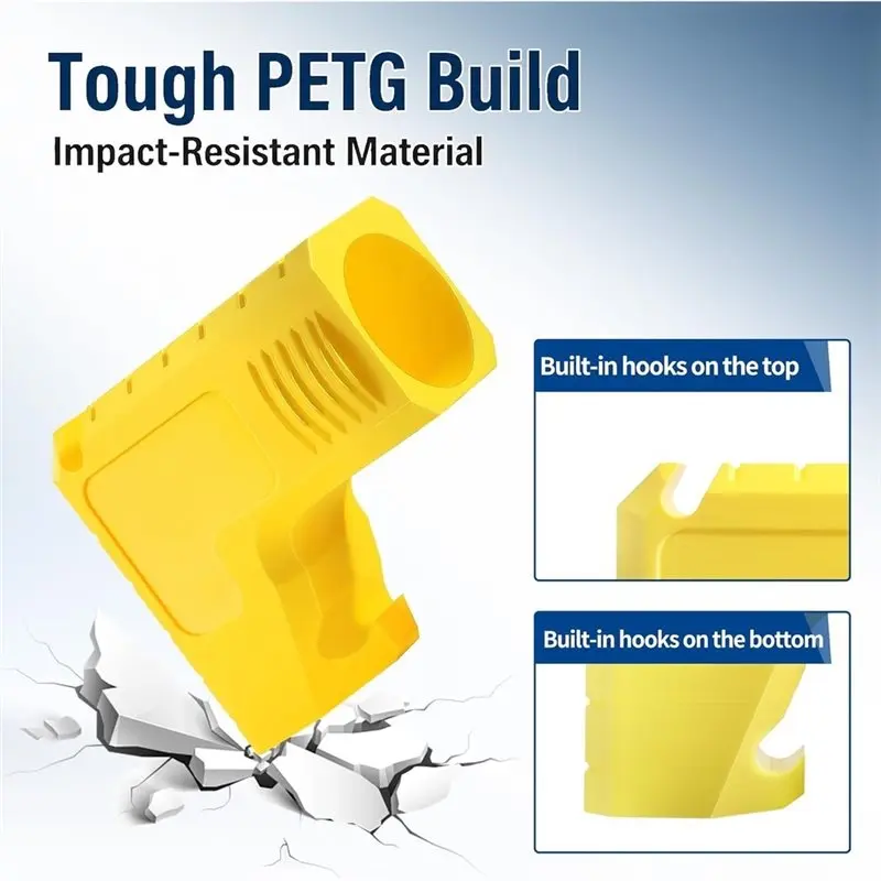DT19-Table Saw Dust Collector Adapter, 2.05 Inch For Workshop Compatible Gravity Powered Dust Port Attachment For Shop Vacuum