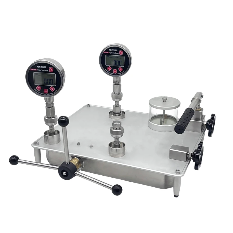 Material Ultra-High Pressure 2600bar Hydraulic Pressure Calibrator for Test Pump