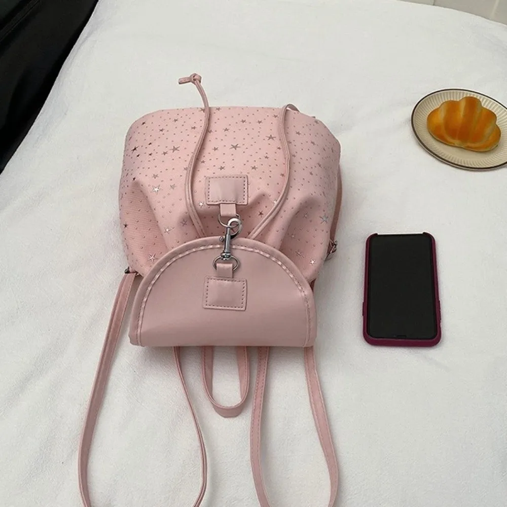 

New Y2k Women Backpack Star Large Capacity Travel Backpack Lightweight Schoolbags Schoolbags