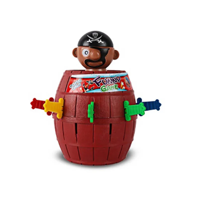 Party Family Interactive Lucky Stab Pop Up Toy Pirate Barrel Game For Adult And Kids