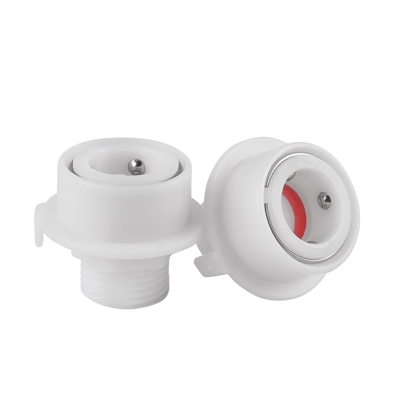 4 Thread Quick Snap Connector for Washing Machine Tap, Snap-on Water Inlet Hose Adapter
