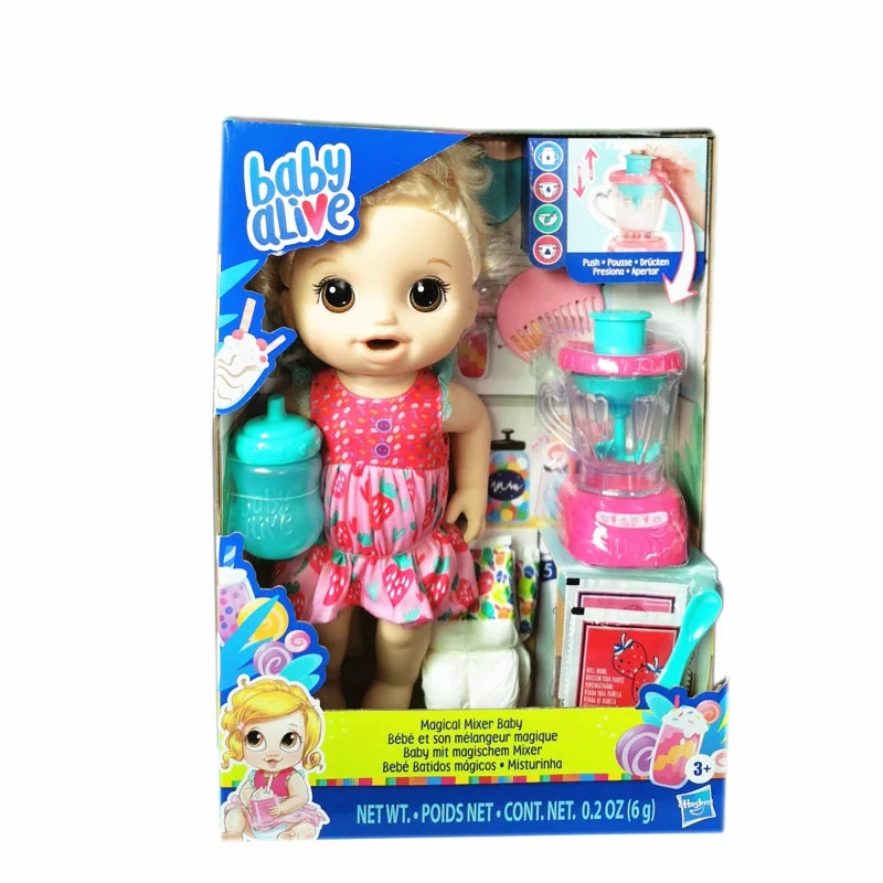 Hasbro Original Genuine Naughty Baby Smart Interactive Dolls Pets Love Baby Alive Figures Girl Play House Toy Kids Birthday Gift