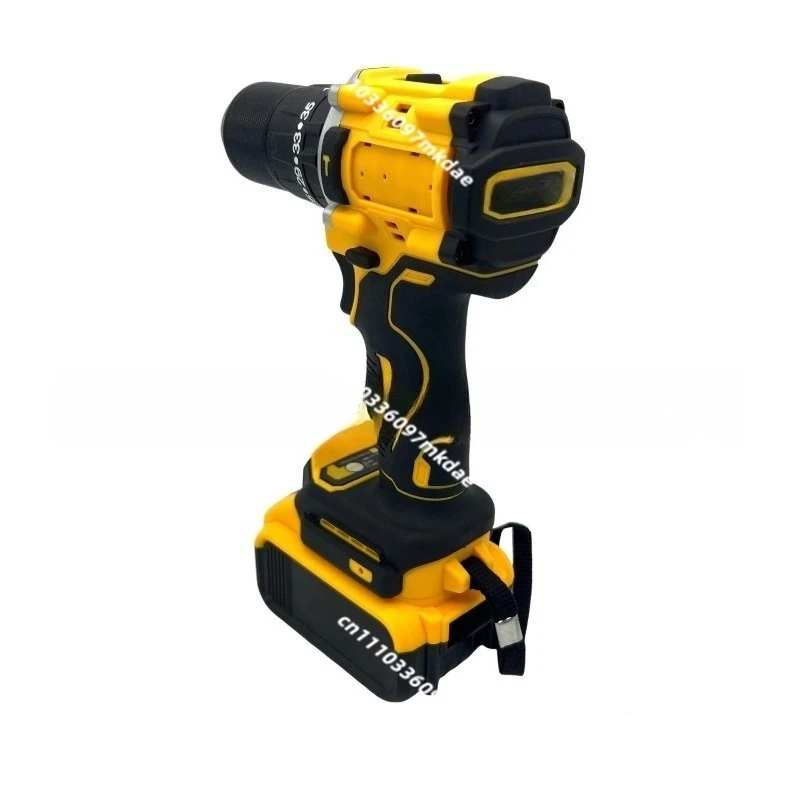 New multi-functional impact lithium battery drill brushless charging hand drill, high-power pistol drill set combination