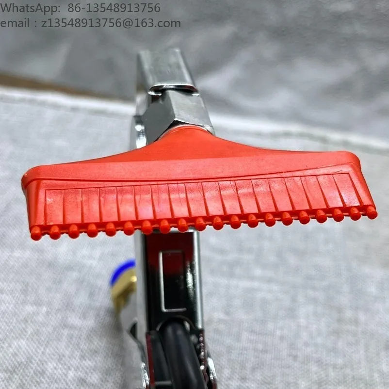 Porous blowing  gun, fixed with magnetic seat, adjustable angle, injection molding machine mold blowing head air knife