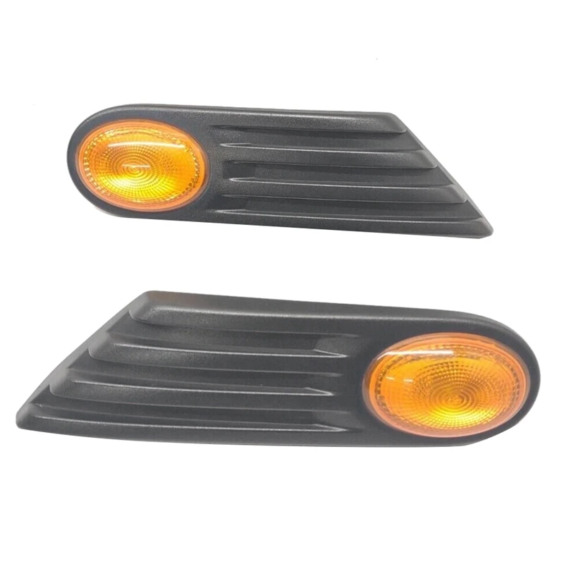 Side Indicator Repeater Light Trim For MINI R55 R56 R57 R58 R59 07-13 Fender Marker Assist Turn Signal