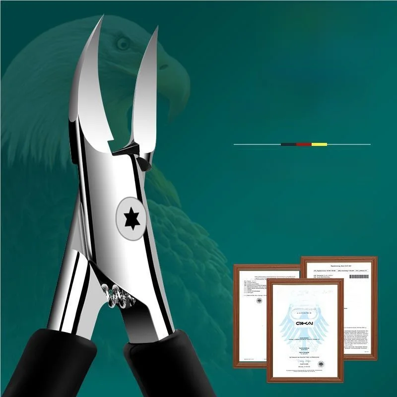 

Original Sharp Nail Clippers Home Use Eagle Beak Clamp Foot Care Tool Sharp Tip Household Scissors Garden Shears Home Improve...