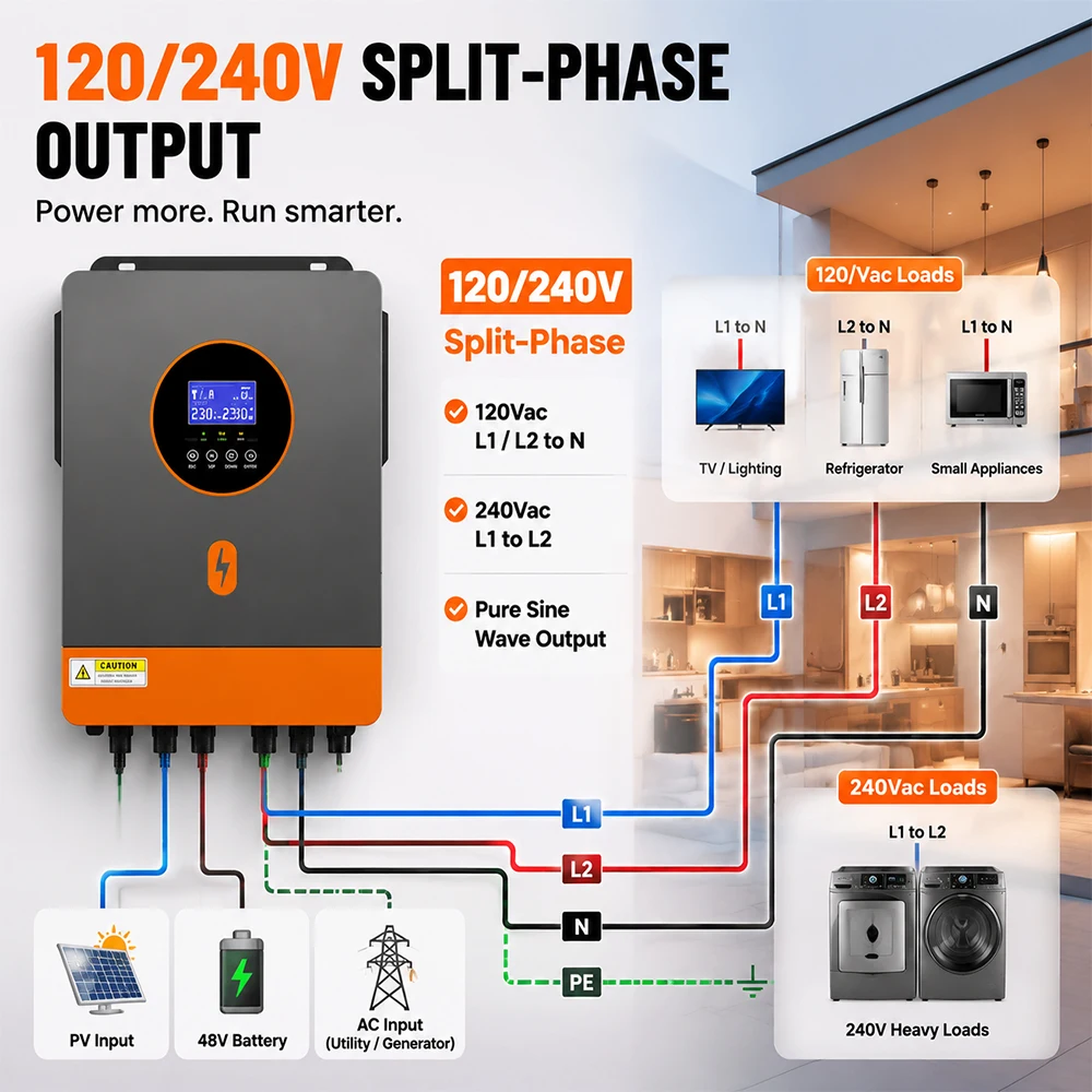PowMr 6500W 48V Hybride Solar  - Charge Controller Solar recensie en prijs