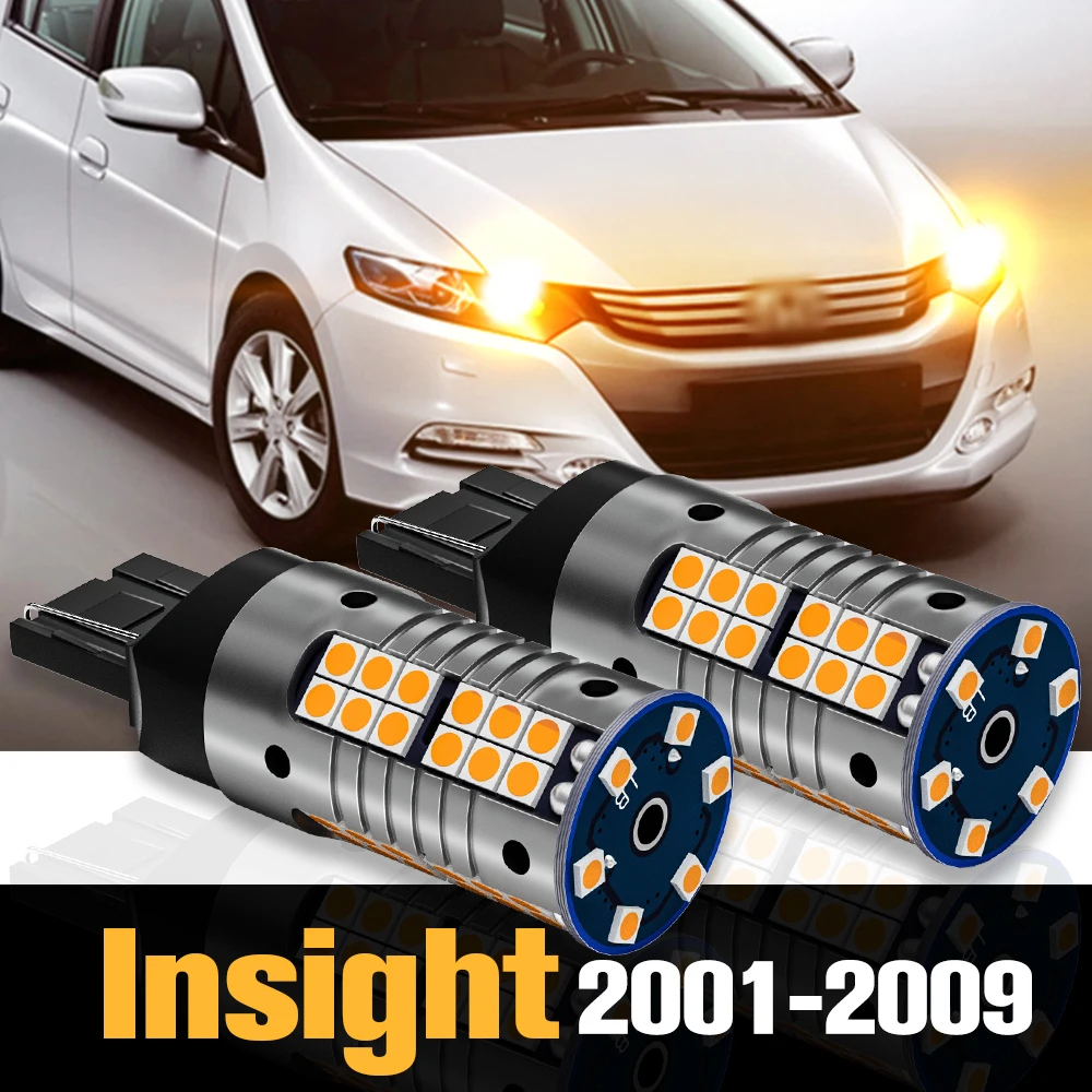 

2pcs Canbus LED Turn Signal Light Lamp Accessories For Honda Insight 2001-2009 2002 2003 2004 2005 2006 2007 2008