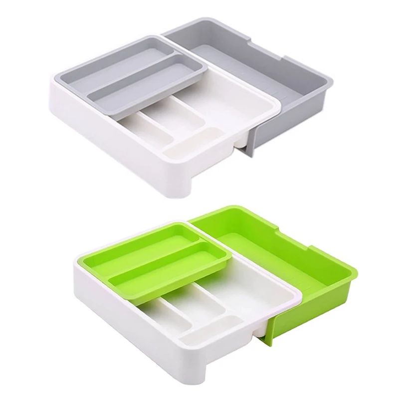 

Separate Tableware Sorting Box Drawer Organizer Storage Box Knife And Fork Chopsticks Spoon Kitchen Shelf