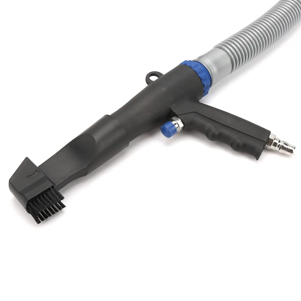 6pcs High Pressure Pneumatic Cleaning Tool Blow Function Suction Function Air Duster Gun Air Suction Gun Auto Detailing