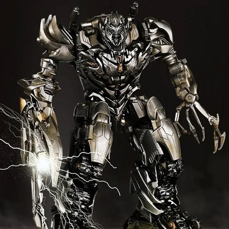 ในสต็อกเปลี่ยนของเล่นLS-06 LS06 ถังMegatron 33 ซม.ภาพยนตร์ซูมโลหะผสมรุ่นหุ่นยนต์ตัวเลขการกระทําของเล่นของขวัญ