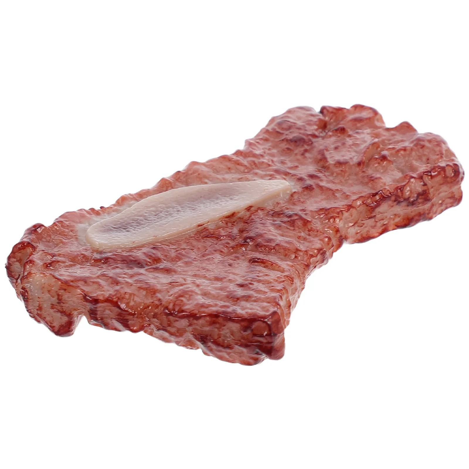 Realistic Faux Steak Cowgirl Ribs Lifelike Artificial Beef Photography Prop Kitchen Decor Learning Tool Party Favor