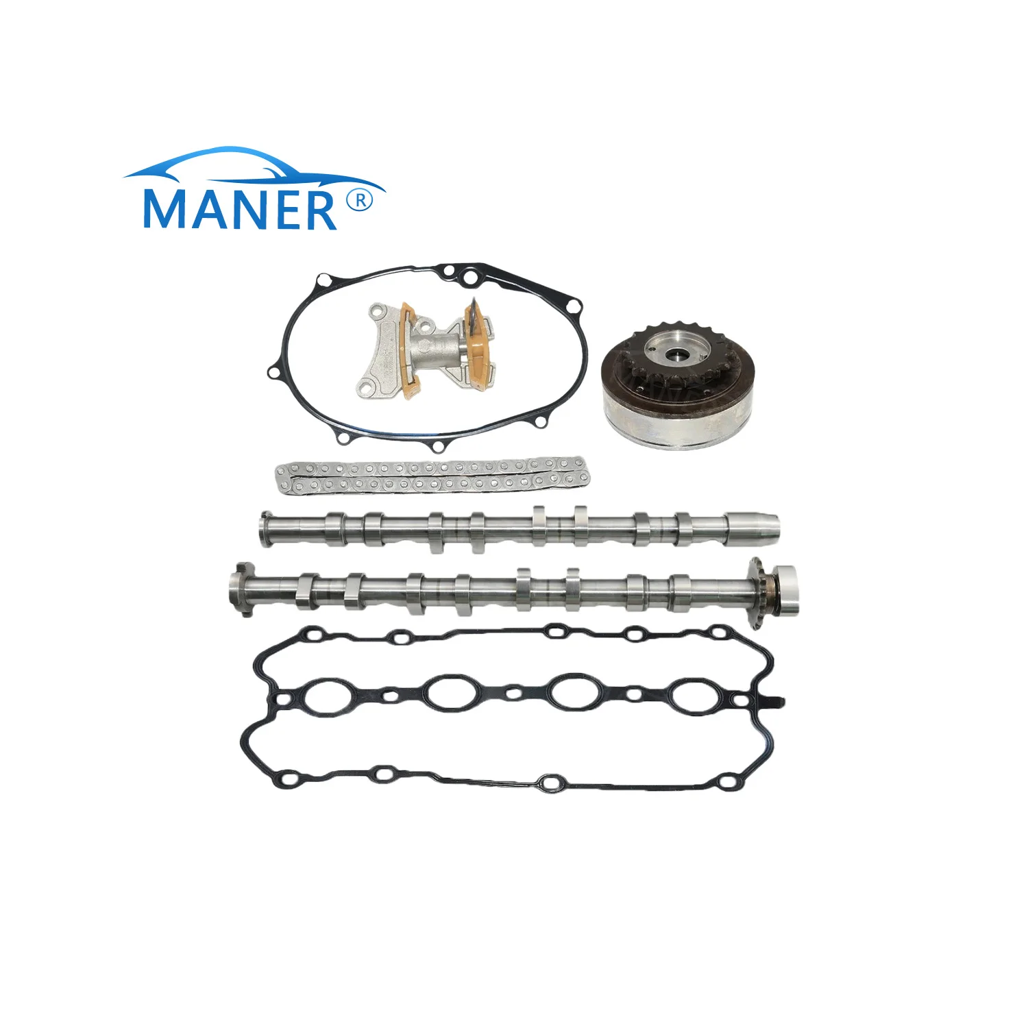 

MANER Engine Camshafts Timing Chain Tensioner Kit 06F109101J for A3 A4 TT Seat EXEO LEON EOS GOLF
